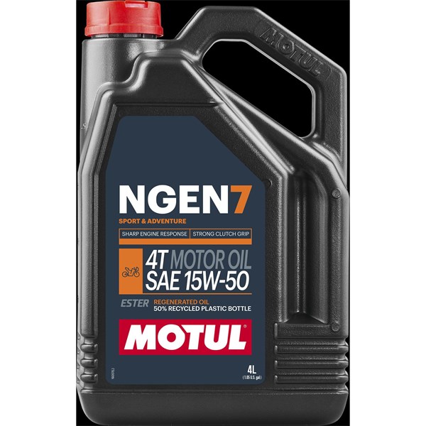 MC Motorolja Motul NGEN7 15W-50 4T, 4L, Universal Motul 111825 MOTUL