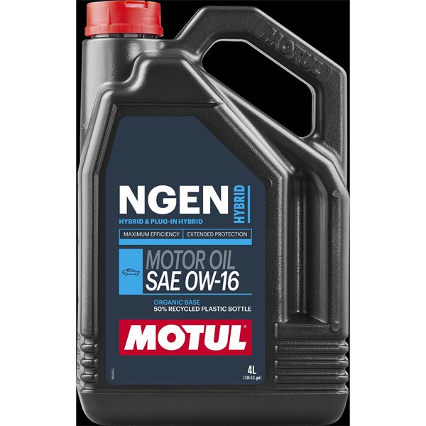Motorolja Motul NGEN HYBRID 0W-16, 4L, Universal Motul 111887 MOTUL