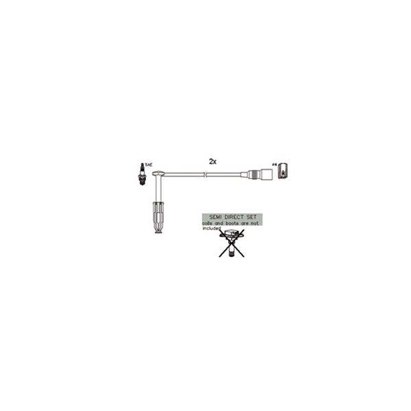 Tändkabelsats Hitachi 134122 HITACHI