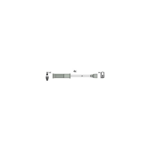 Tändkabelsats Hitachi 134516 HITACHI