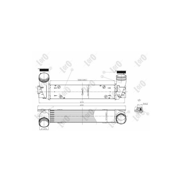 Intercooler ABAKUS Intercooler ABAKUS