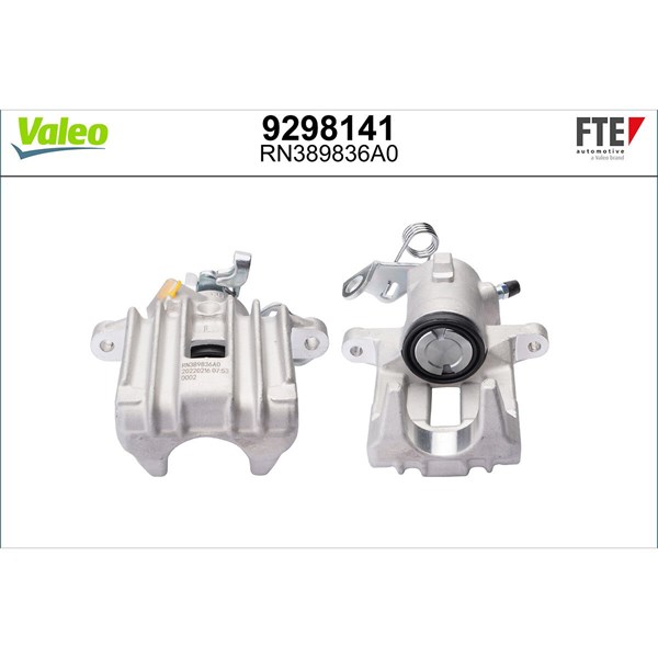 Bromsok Solid, Bakaxel vänster Fte 9298141 FTE