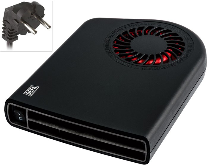 Kupévärmare DEFA Termini II 1700W med Stickkontakt Defa 430068 DEFA