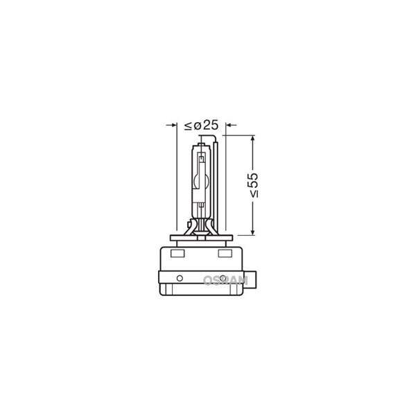 Xenonlampa Osram Xenarc Original D3R PK32d-6 Osram 66350 OSRAM Xenonlampa Osram Xenarc Original D3R PK32d-6 Osram 66350 OSRAM