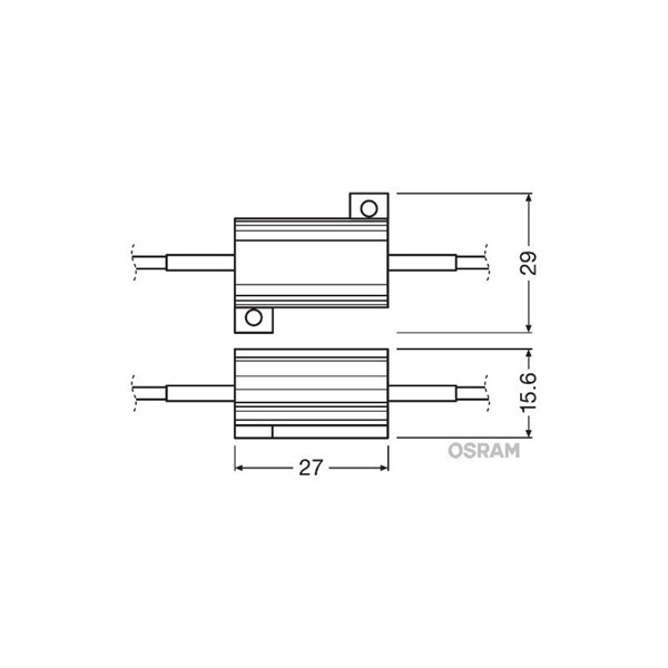 Kablage LEDriving Canbus Control, Universal Osram LEDCBCTRL102 OSRAM