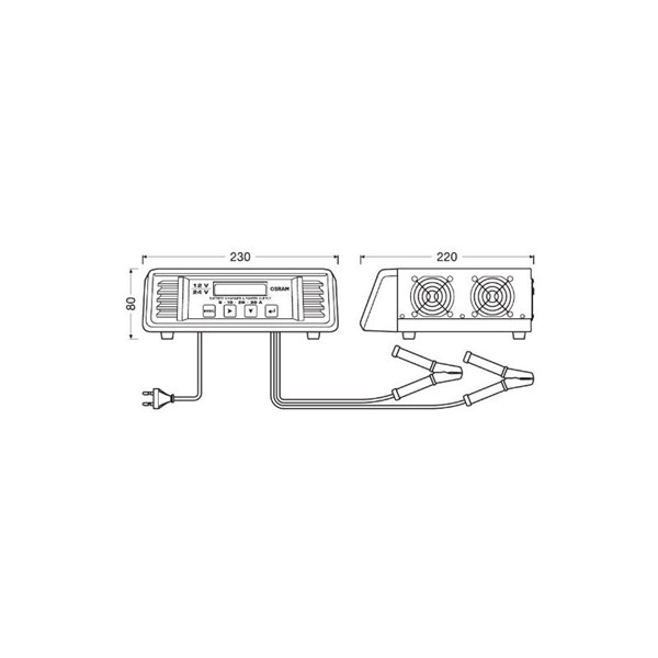 Batteriladdare, Universal Osram OSCP3024 OSRAM