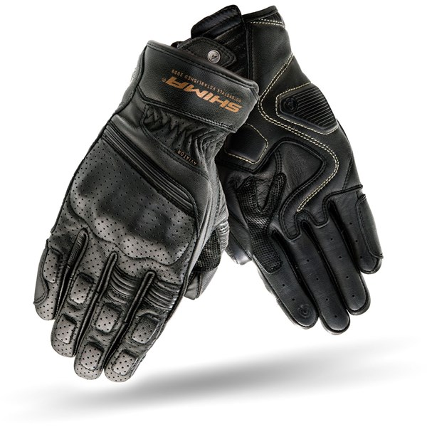 MC herrhandskar Short SHIMA AVIATOR L Black SHIMA SHIMA