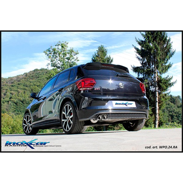 Sport Avgassystem, Bak Inoxcar IX WPO2480CB InoxCar Sport Avgassystem, Bak Inoxcar IX WPO2480CB InoxCar