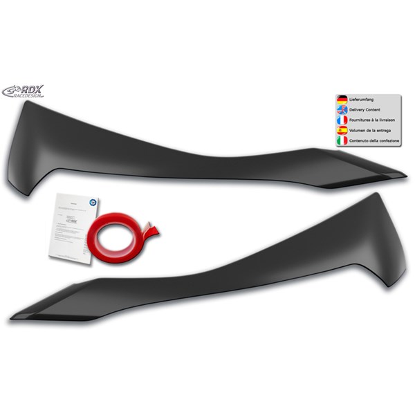 Strålkastarspoilers Rdx racedesign RD KRE05 RDX Racedesign