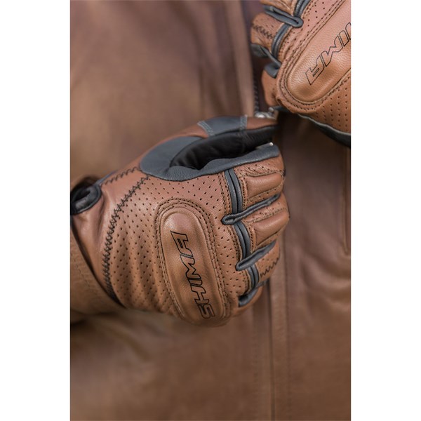 MC herrhandskar Short  SHIMA CALIBER S Brown Shima CALIBER-BROWN- SHIMA