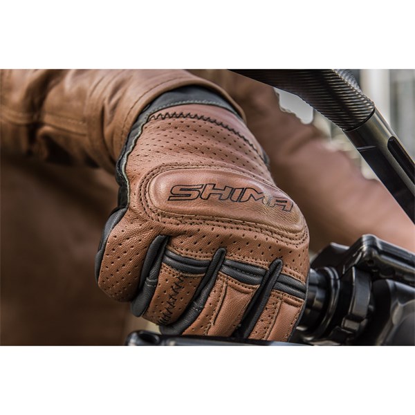 MC herrhandskar Short  SHIMA CALIBER S Brown Shima CALIBER-BROWN- SHIMA