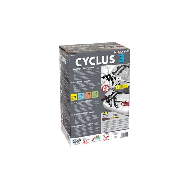 Cykelhållare, 3 cyklar, Universal