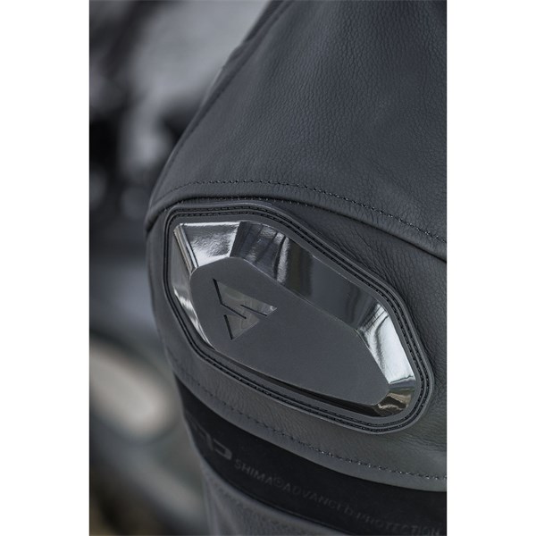 MC Herr LÄDER MESH jacka SHIMA PISTON Svart-54 Shima PISTON-MEN-5 SHIMA