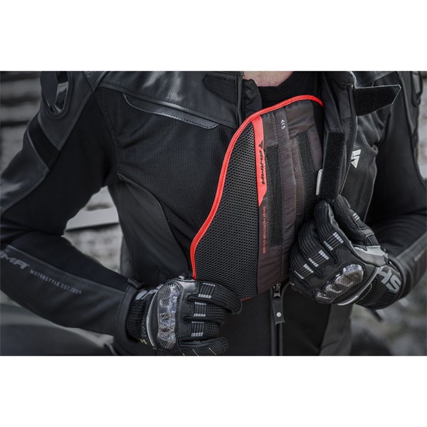 MC Herr LÄDER MESH jacka SHIMA PISTON Svart-54 Shima PISTON-MEN-5 SHIMA