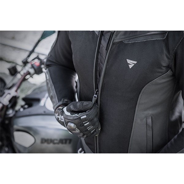MC Herr LÄDER MESH jacka SHIMA PISTON Svart-54 Shima PISTON-MEN-5 SHIMA