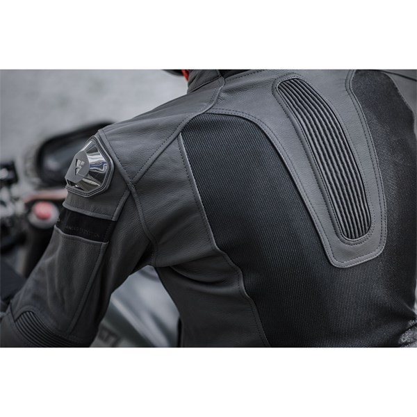 MC Herr LÄDER MESH jacka SHIMA PISTON Svart-54 Shima PISTON-MEN-5 SHIMA