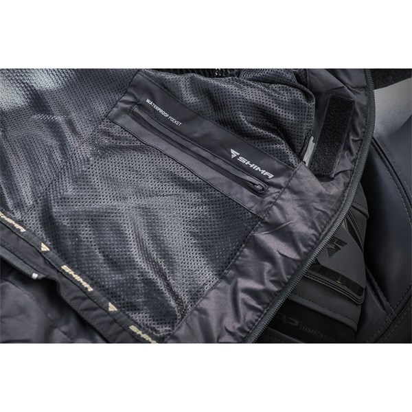 MC Herr LÄDER MESH jacka SHIMA PISTON Svart-54 Shima PISTON-MEN-5 SHIMA