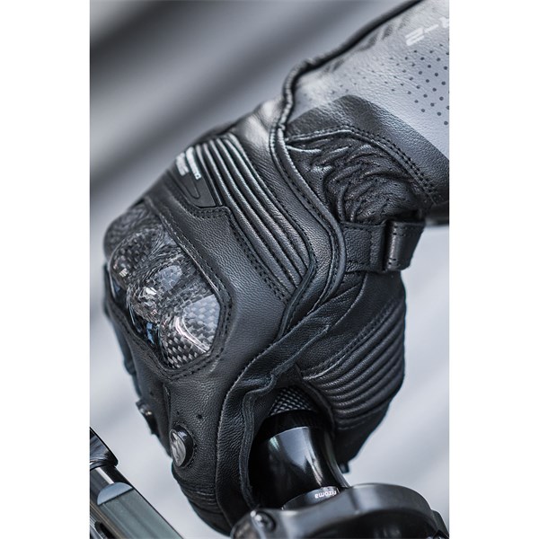 MC herrhandskar Long SHIMA STR Black S Shima STR-BLACK-S SHIMA