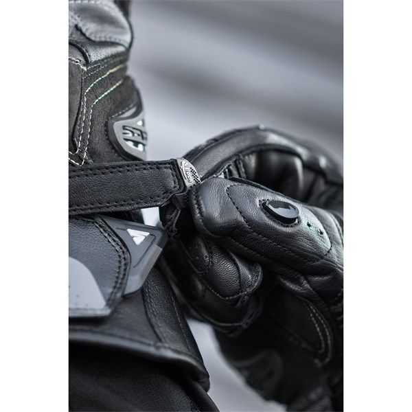 MC herrhandskar Long SHIMA STR Black S Shima STR-BLACK-S SHIMA