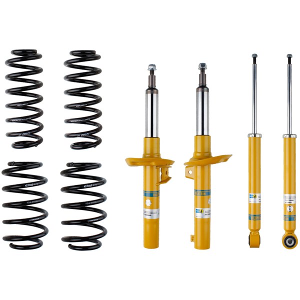 Upphängningssats, fjädrar, stötdämpare, Framaxel, Bakaxel Bilstei Bilstein