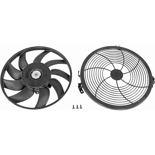 Fläkt, kylare 12V, Höger