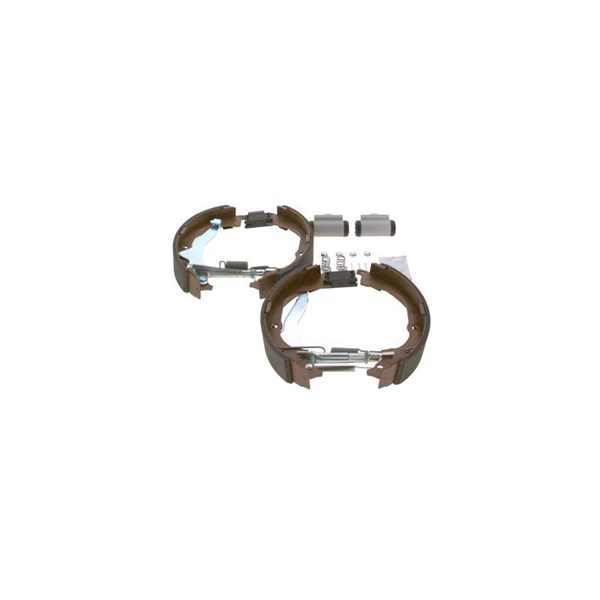 Bromsbackar, sats, Bakaxel Bosch KIT SUPERPRO 0 204 114 709 BOSCH