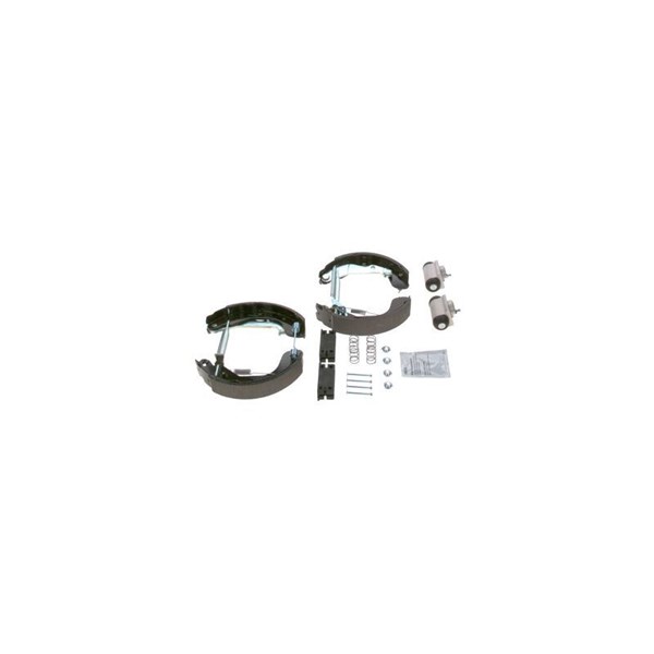Bromsbackar, sats, Bakaxel Bosch KIT SUPERPRO 0 204 114 710 BOSCH