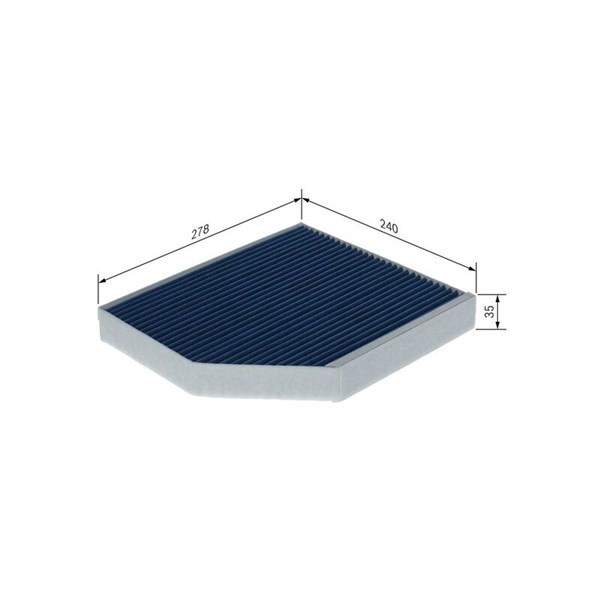 Kupefilter Bosch Filter+pro 0 986 628 622 BOSCH