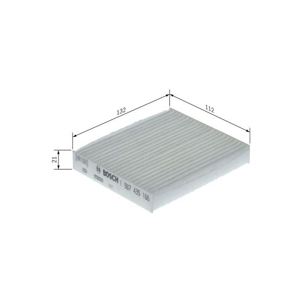 Kupefilter Bosch 1 987 435 166 BOSCH
