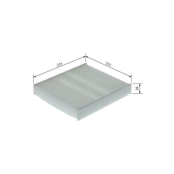 Kupefilter Bosch 1 987 435 169 BOSCH Kupefilter Bosch 1 987 435 169 BOSCH