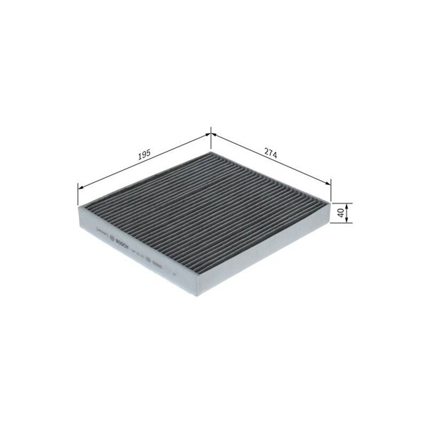 Kupefilter Bosch 1 987 435 622 BOSCH