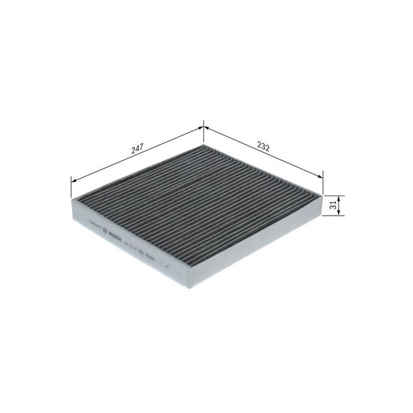 Kupefilter Bosch 1 987 435 623 BOSCH