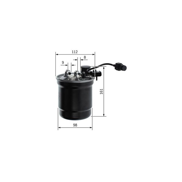 Bränslefilter Bosch F 026 402 280 BOSCH