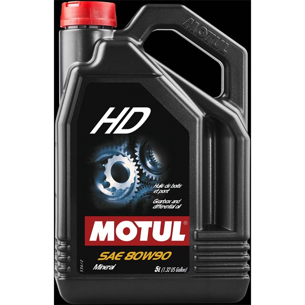 Växellådsolja (man) MOTUL HD 80W-90 GL-4, 5L Motul 100105 MOTUL