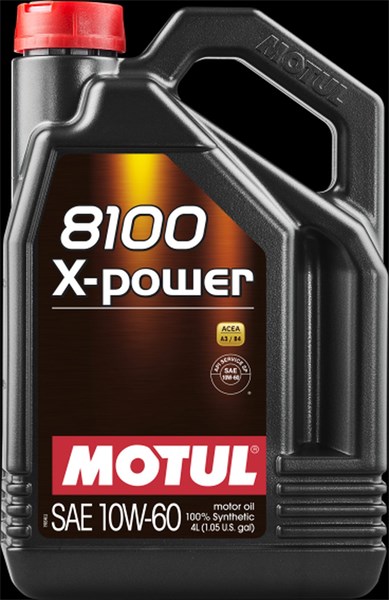 MOTOROLJA MOTUL 8100 X-POWER 10W-60 A3/B4, 4L MOTUL MOTUL