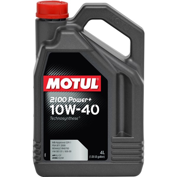MOTOROLJA MOTUL 2100 POWER+ 10W-40 A3/B4, 4L Motul 109461 MOTUL