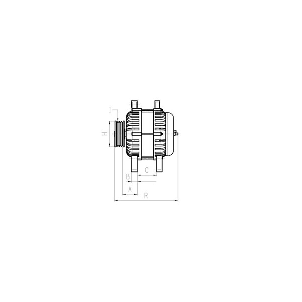 Generator 14V 210A Hc-cargo 116290 HC-Cargo