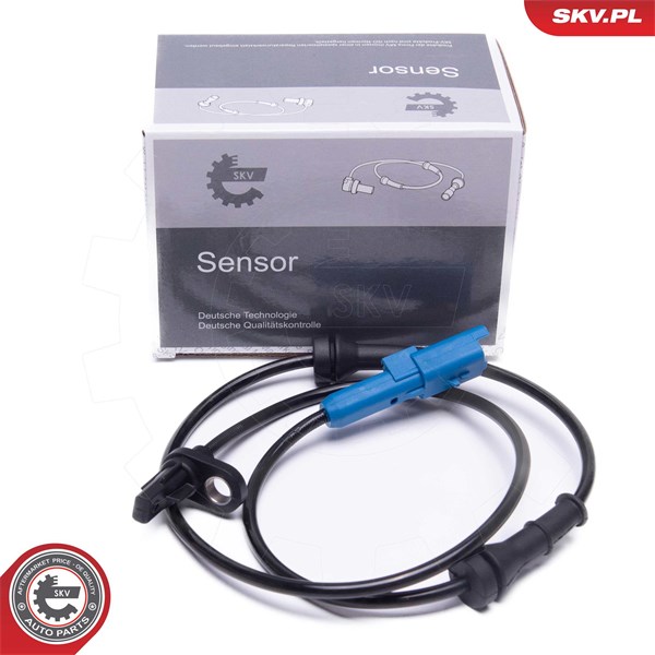 ABS-givare, Sensor, hjulvarvtal, Bakaxel höger, Bakaxel vänster E ESEN SKV