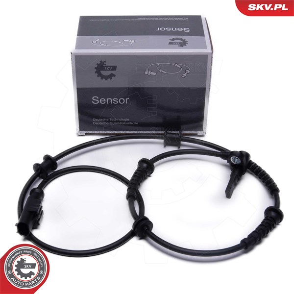 ABS-givare, Sensor, hjulvarvtal, Fram, höger eller vänster Esen s ESEN SKV ABS-givare, Sensor, hjulvarvtal, Fram, höger eller vänster Esen s ESEN SKV