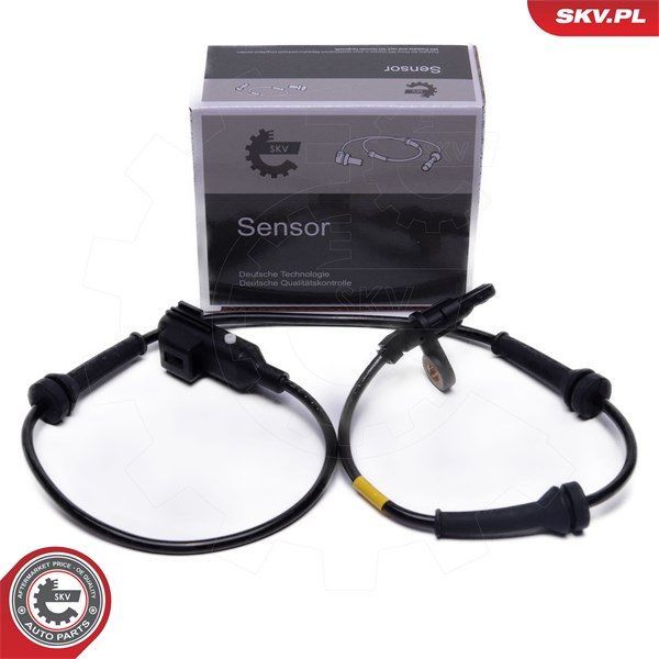 ABS-givare, Sensor, hjulvarvtal, Bakaxel, båda sidor Esen skv 06S ESEN SKV