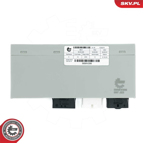 Kabelreparationssats, styrdon-backluckeöppning Esen skv 59SKV206 ESEN SKV