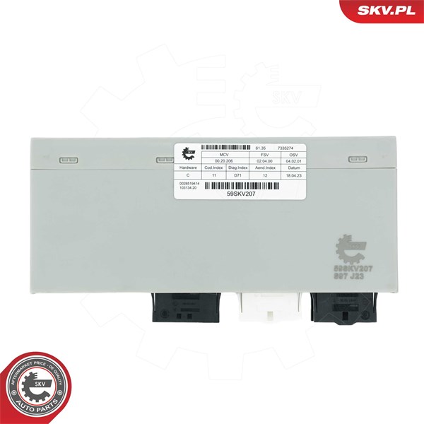 Kabelreparationssats, styrdon-backluckeöppning Esen skv 59SKV207 ESEN SKV
