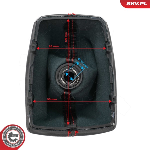 Växelspaksknopp Esen skv 63SKV413 ESEN SKV
