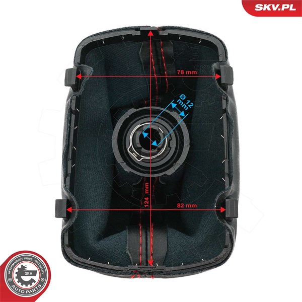 Växelspaksknopp Esen skv 63SKV510 ESEN SKV Växelspaksknopp Esen skv 63SKV510 ESEN SKV
