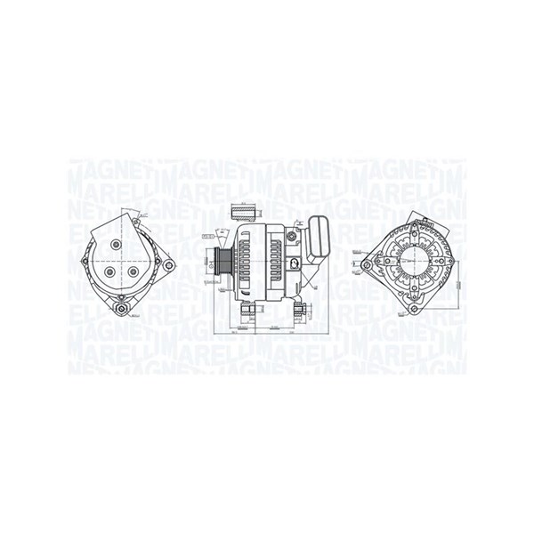 Generator 12V 170A Magneti marelli 063377578010 MAGNETI MARELLI