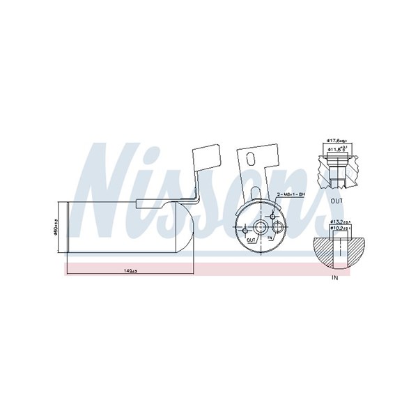 Torkfilter Nissens 95767 NISSENS
