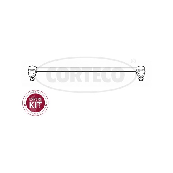Styrstag, komplett, Framaxel Corteco 49396013 CORTECO