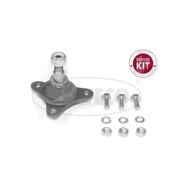 Kulled / Spindelled, Framaxel, Upptill Corteco 49401027 CORTECO