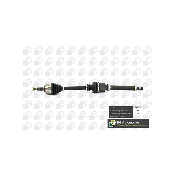Drivaxel, framaxel höger Bga DS7349R BGA