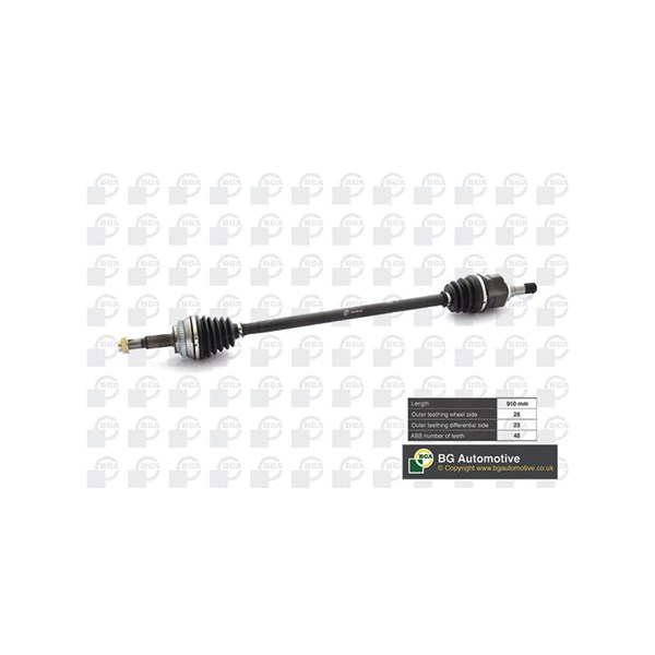 Drivaxel, framaxel höger Bga DS7610R BGA